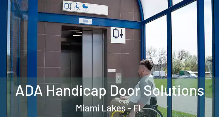  ADA Handicap Door Solutions Miami Lakes - FL