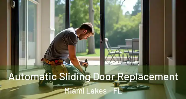 Automatic Sliding Door Replacement Miami Lakes - FL