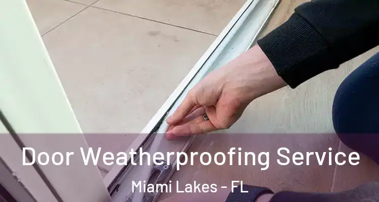  Door Weatherproofing Service Miami Lakes - FL