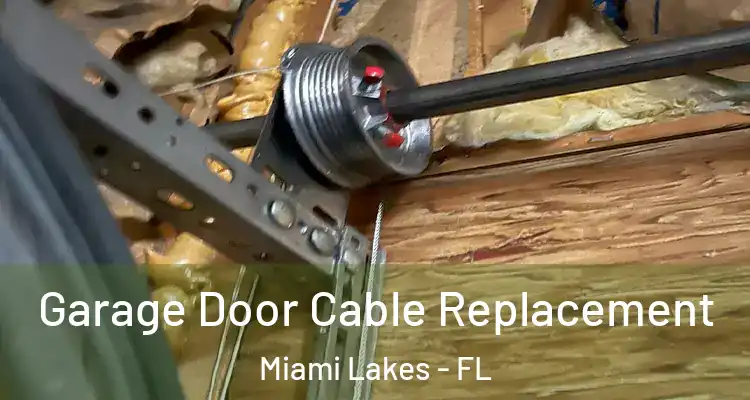  Garage Door Cable Replacement Miami Lakes - FL
