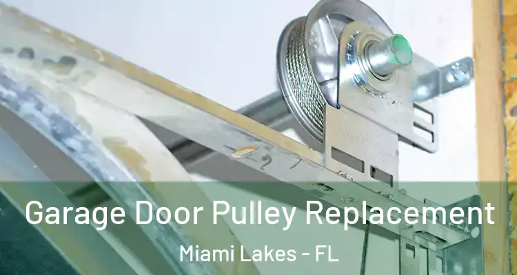  Garage Door Pulley Replacement Miami Lakes - FL