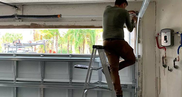 Garage Door Tension Spring Replacement in Miami Lakes, FL