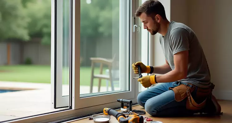 Squeaky Sliding Patio Doors in Miami Lakes, FL