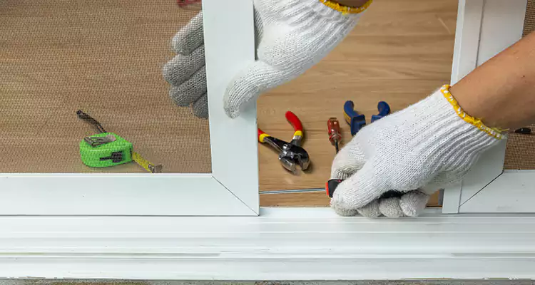 Sliding Glass Door Off Rails Repair in Miami Lakes, FL