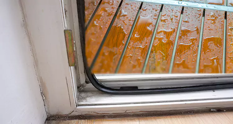 Water Leaking Wooden Patio Doors Repair in Miami Lakes, FL