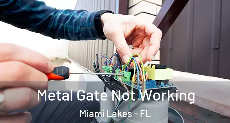  Metal Gate Not Working Miami Lakes - FL