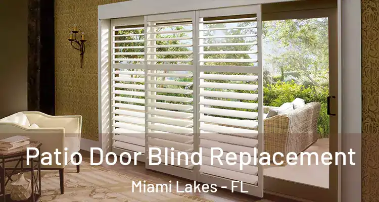  Patio Door Blind Replacement Miami Lakes - FL