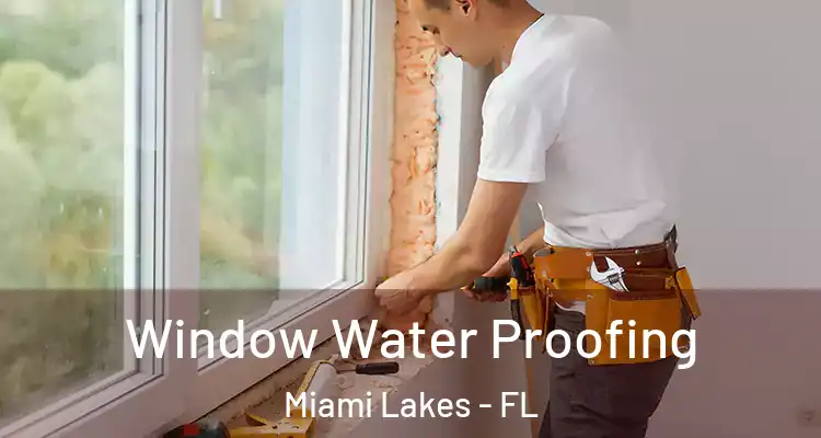  Window Water Proofing Miami Lakes - FL